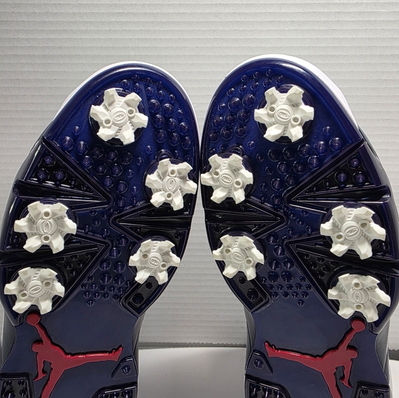 Nike Air Jordan 6 Retro G Golf Olympic White Midnight Navy DV1376-101 sz 8 Men\'s